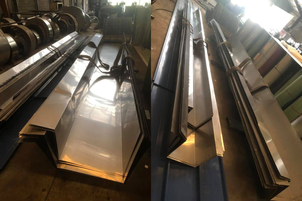 Hình ảnh thực tế về các sản phẩm máng xối inox tại Inox Thanh Huyền