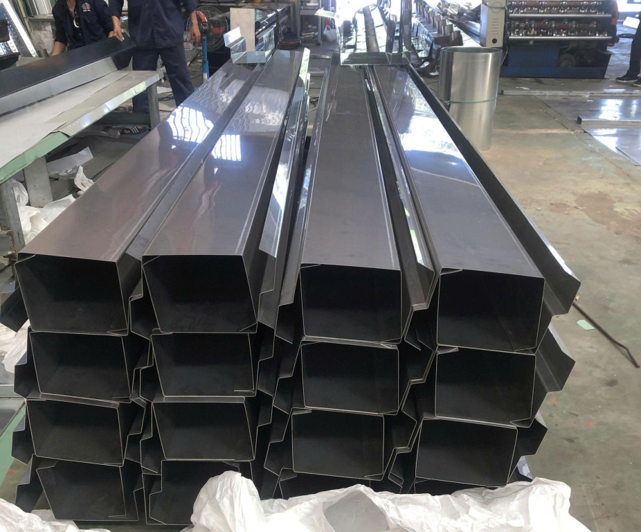 Hình ảnh thực tế về các sản phẩm máng xối inox tại Inox Thanh Huyền
