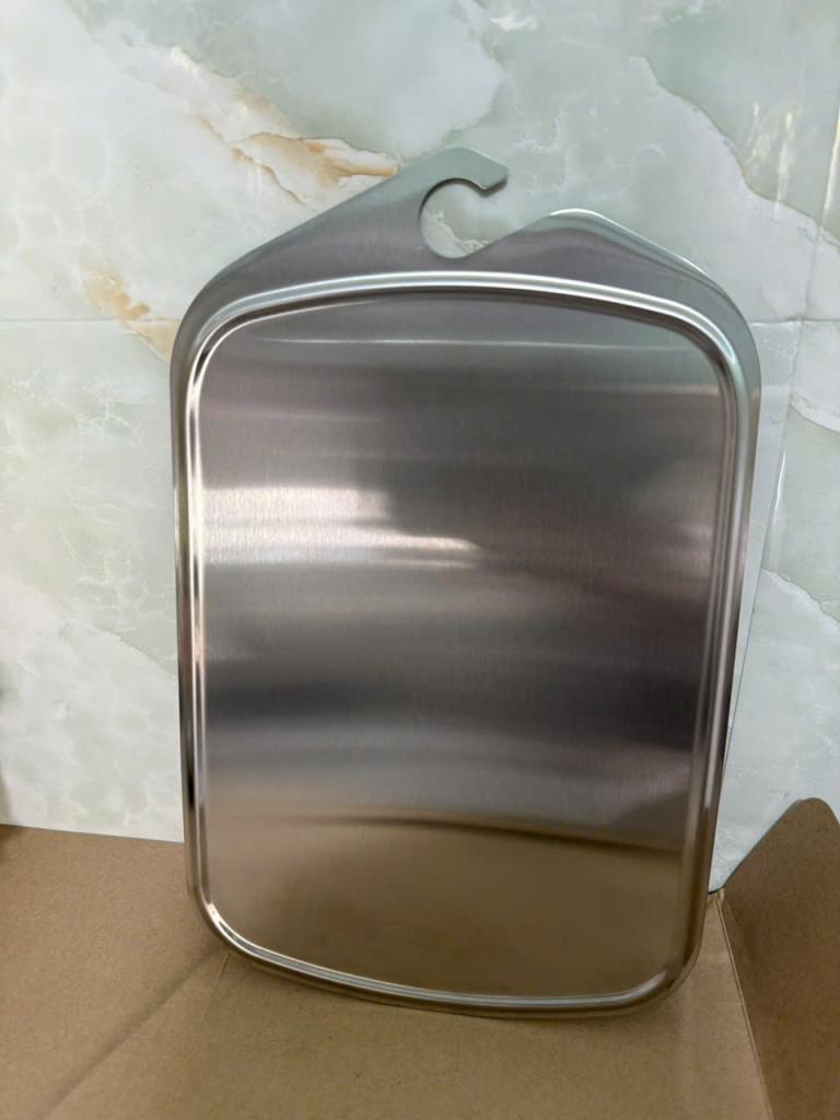 Thớt Inox 304 cao cấp BH 10 năm An toàn Vệ Sinh Thực Phẩm 
